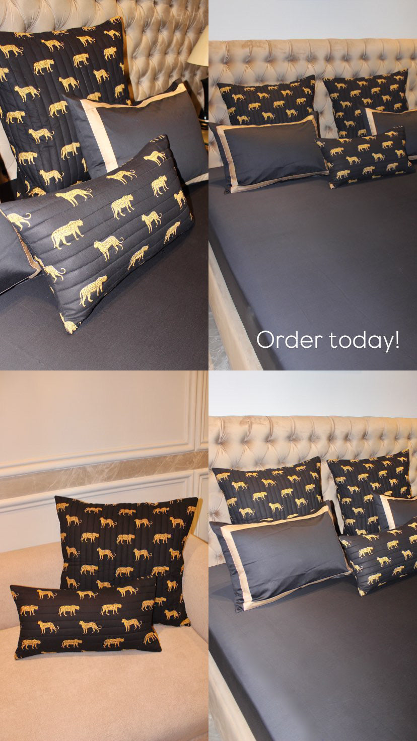 Black Serengeti Bedding set