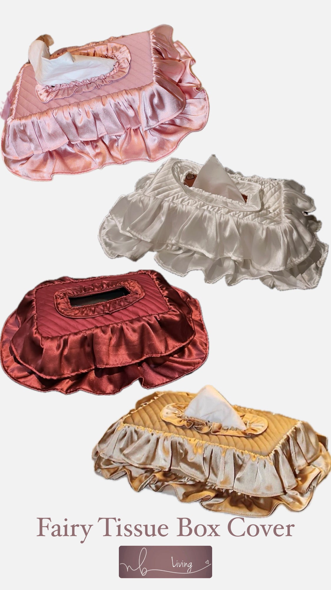 Fairy tissue box cover