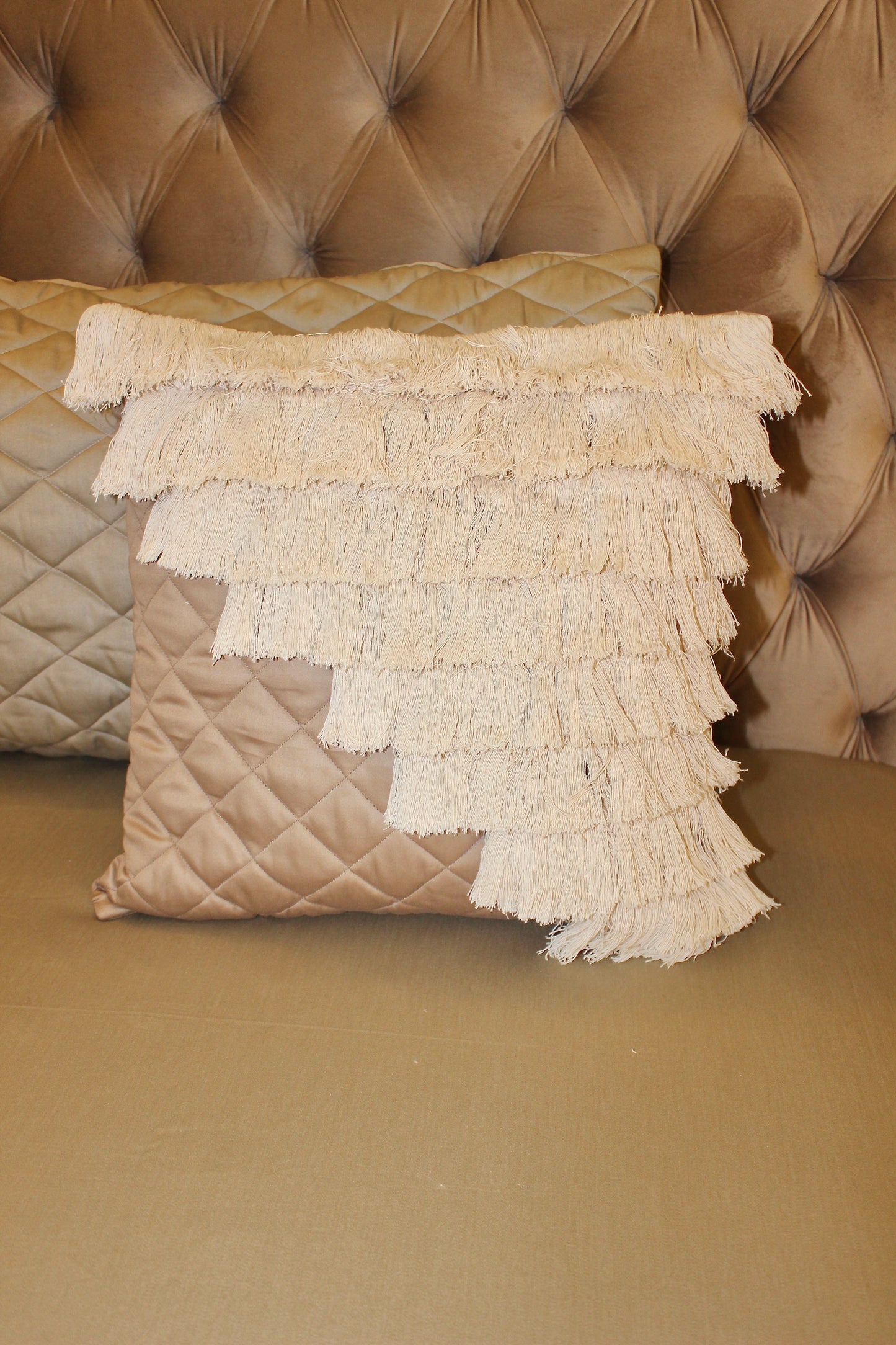 Fringes Cushion