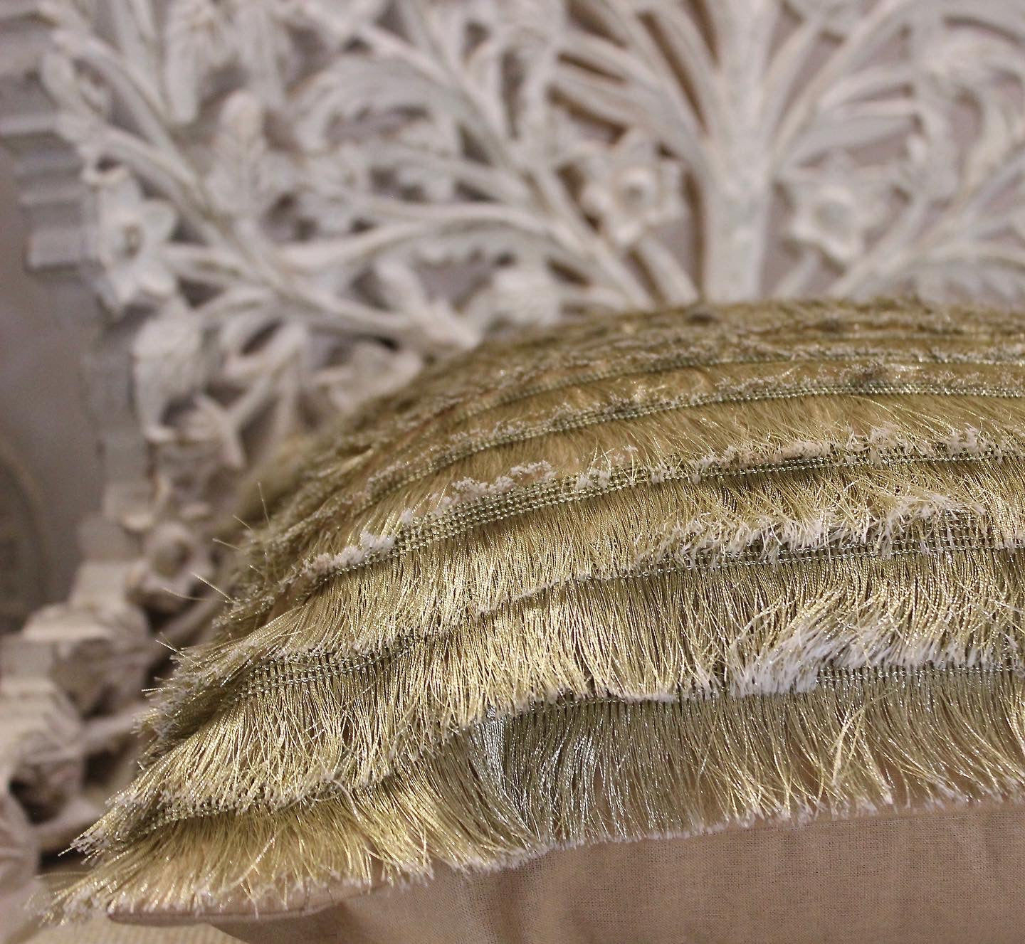 Fringe Cushion cover