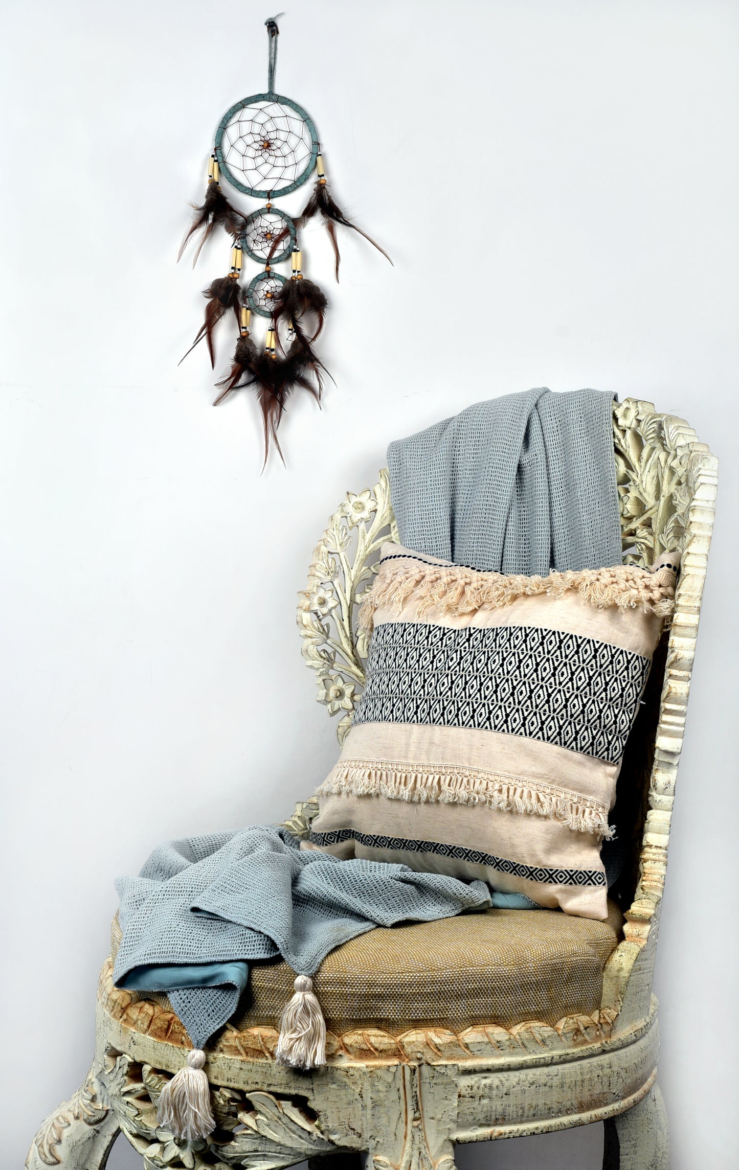 Knit throw