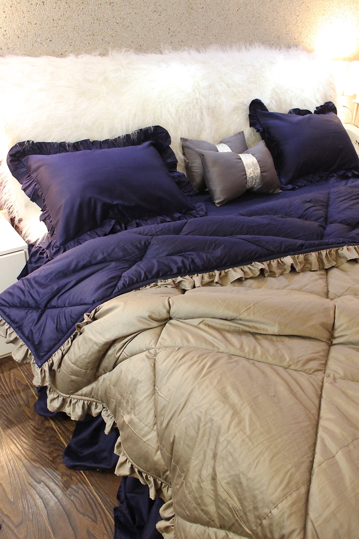 Frill comforter