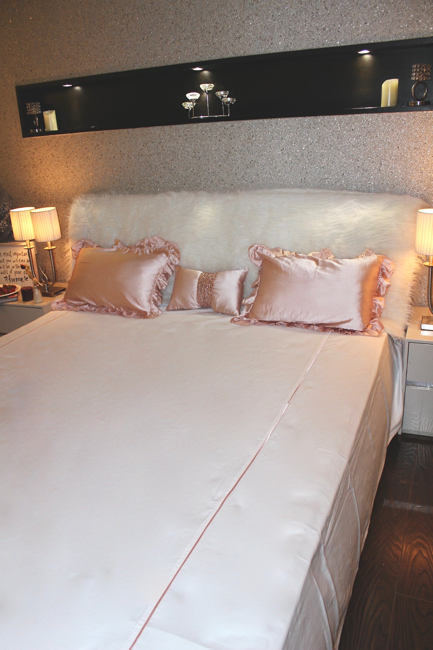 Vogue sheet set(Rose gold)