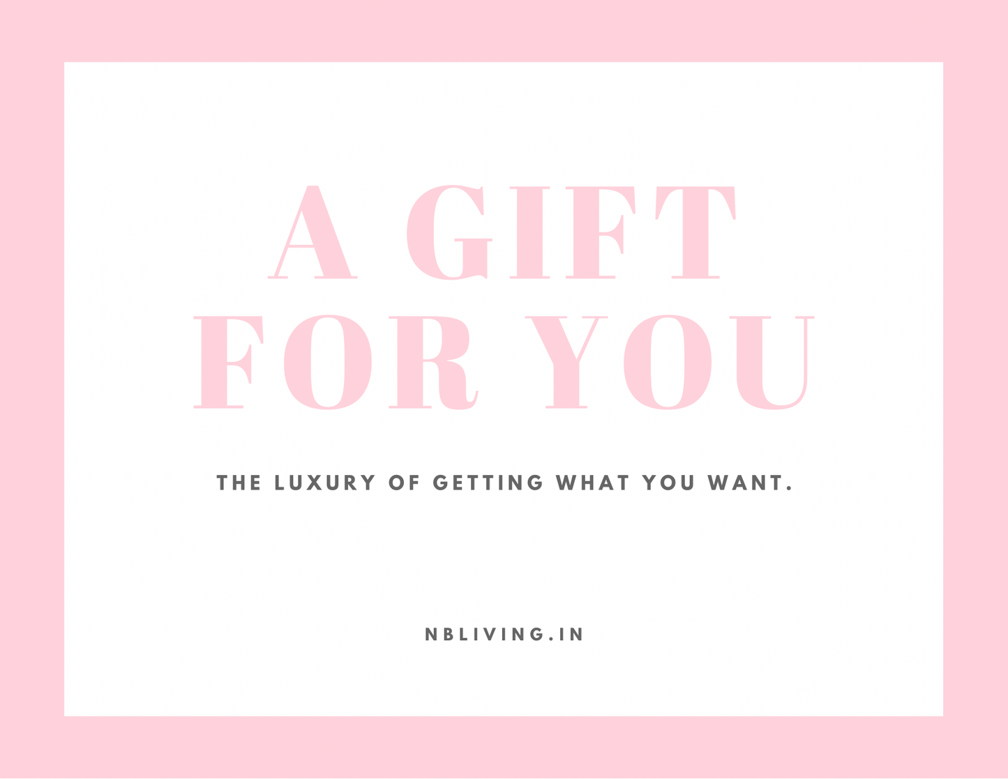 NB LIVING eGIFT CARD