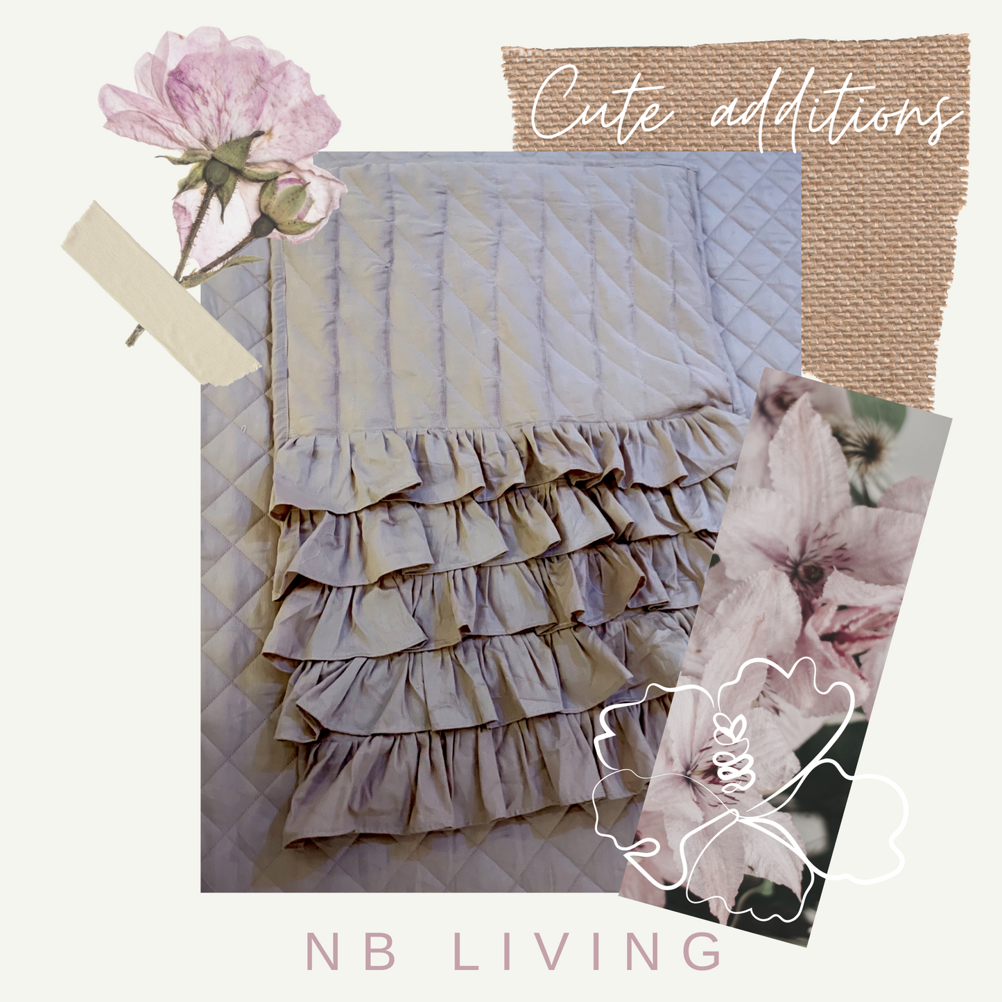 Frill Baby comforter
