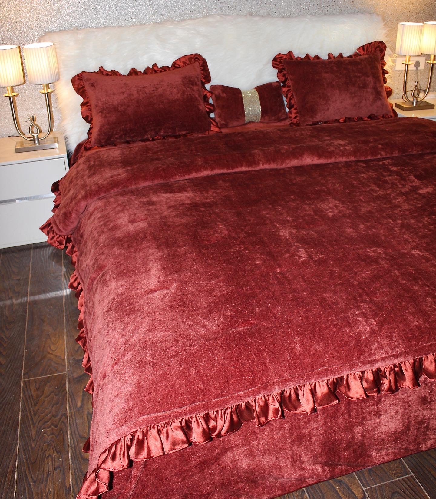 Flannel bedding set