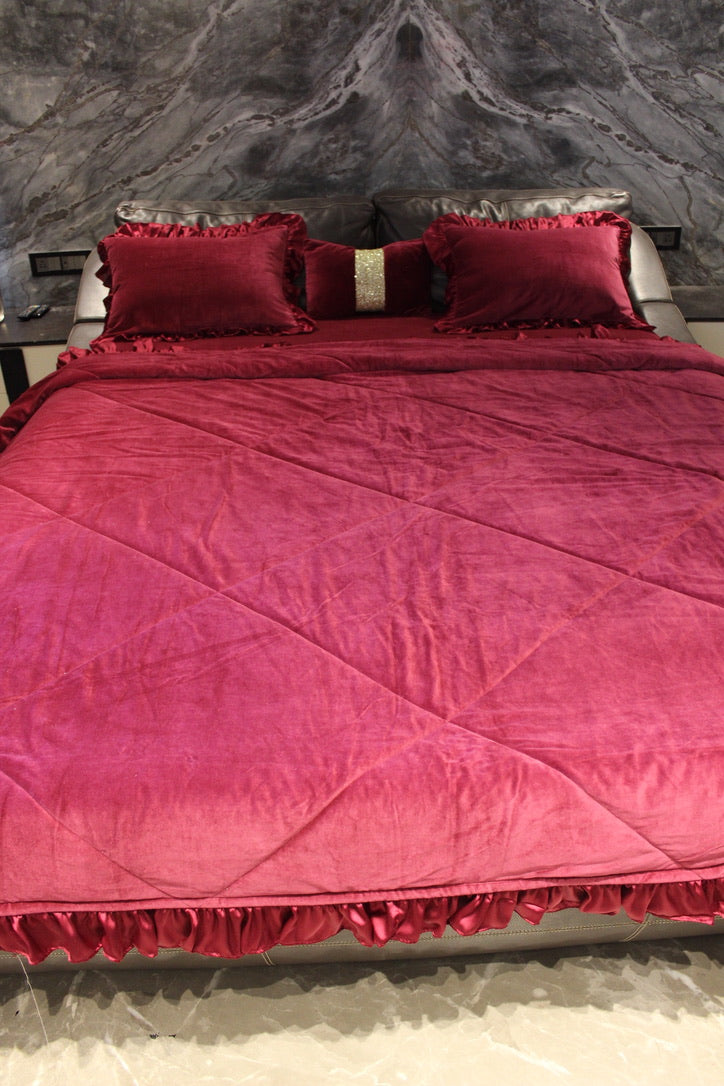 Velvet Bedding set