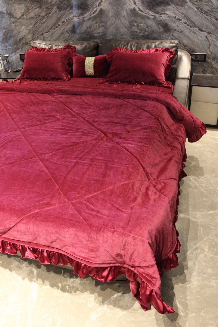 Velvet Bedding set