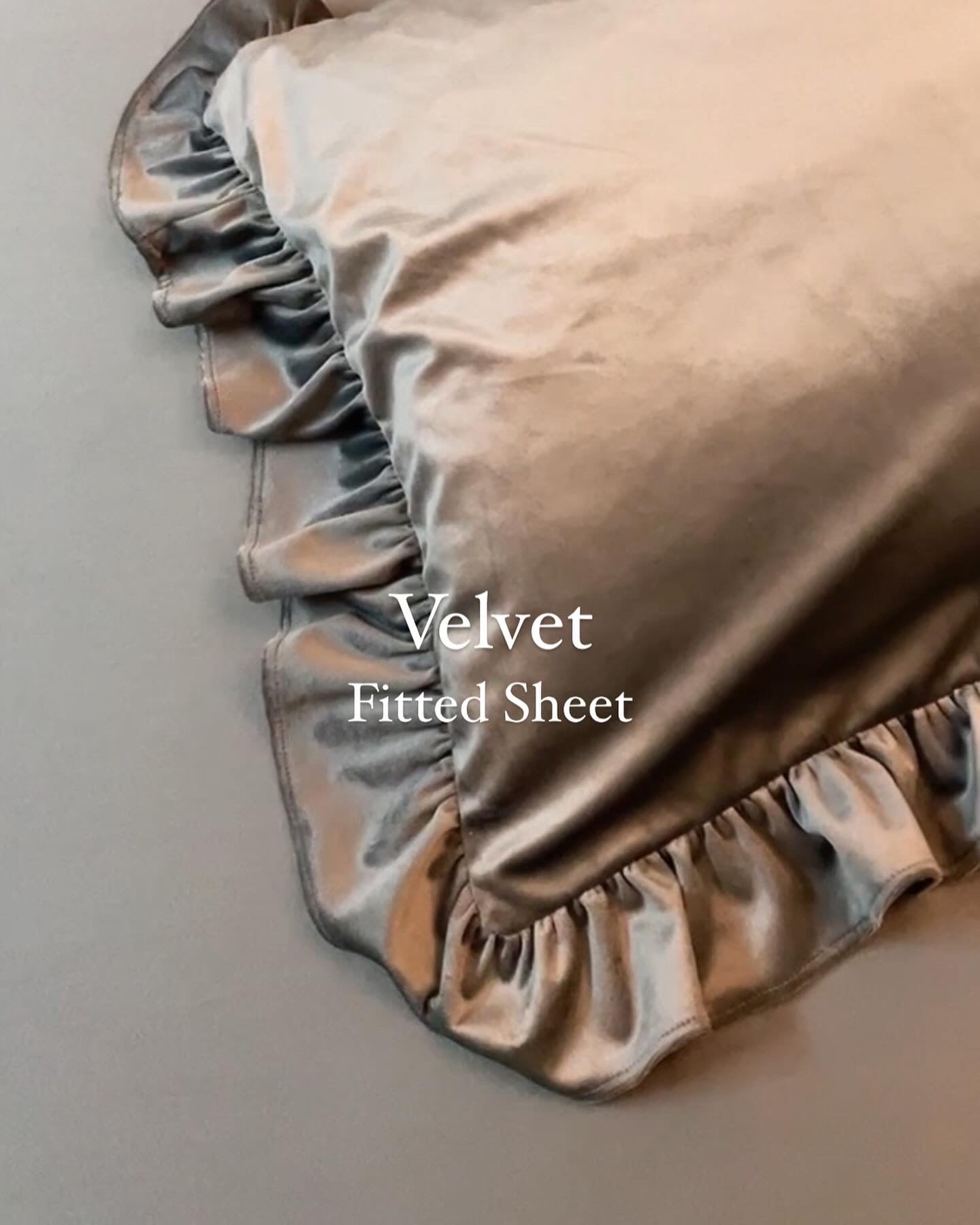 Velvet Fitted Sheet