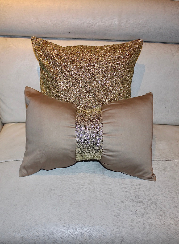 All bling cushion cover