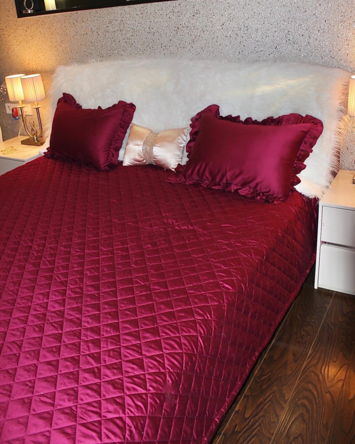 Diamond Quilted Bedcover