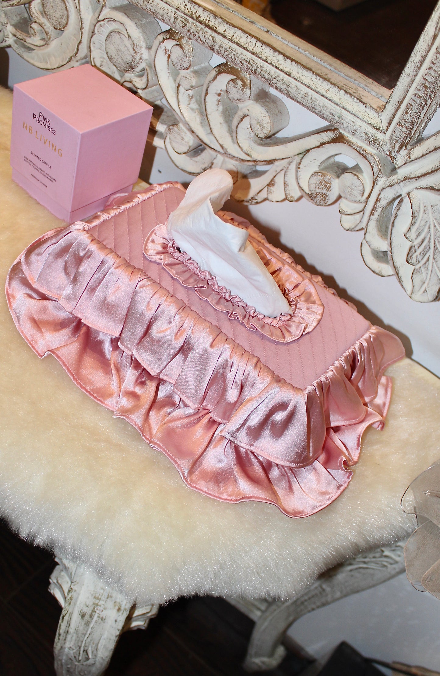 Fairy tissue box cover